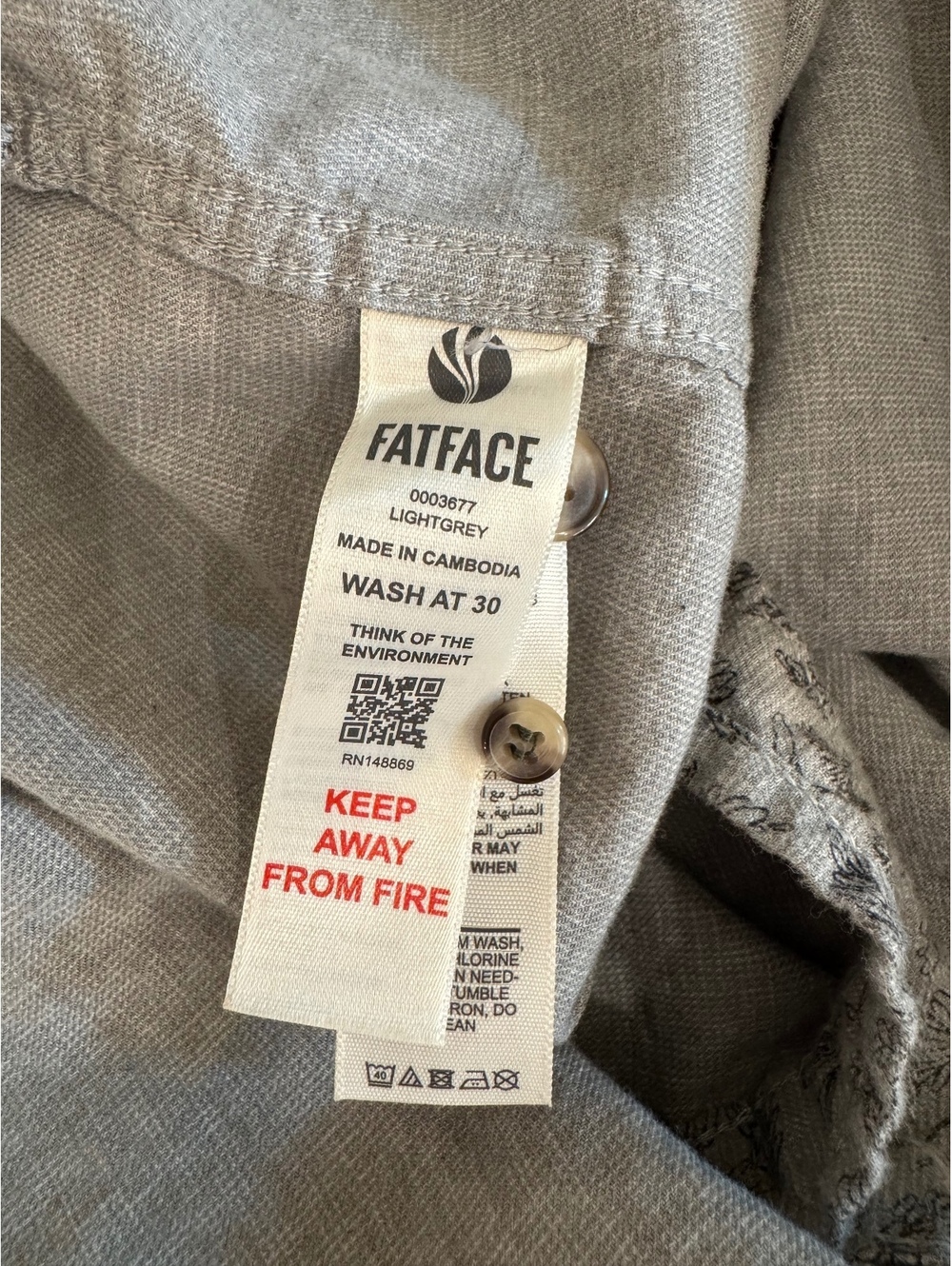 FatFace Long Sleeve Shirt - Picture 4 of 5